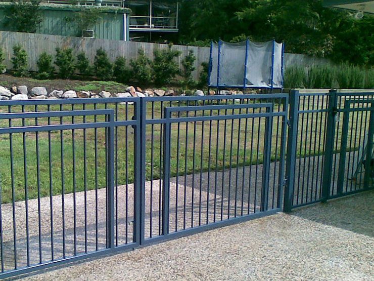 Special gates manufactured in aluminium to Australian standards
